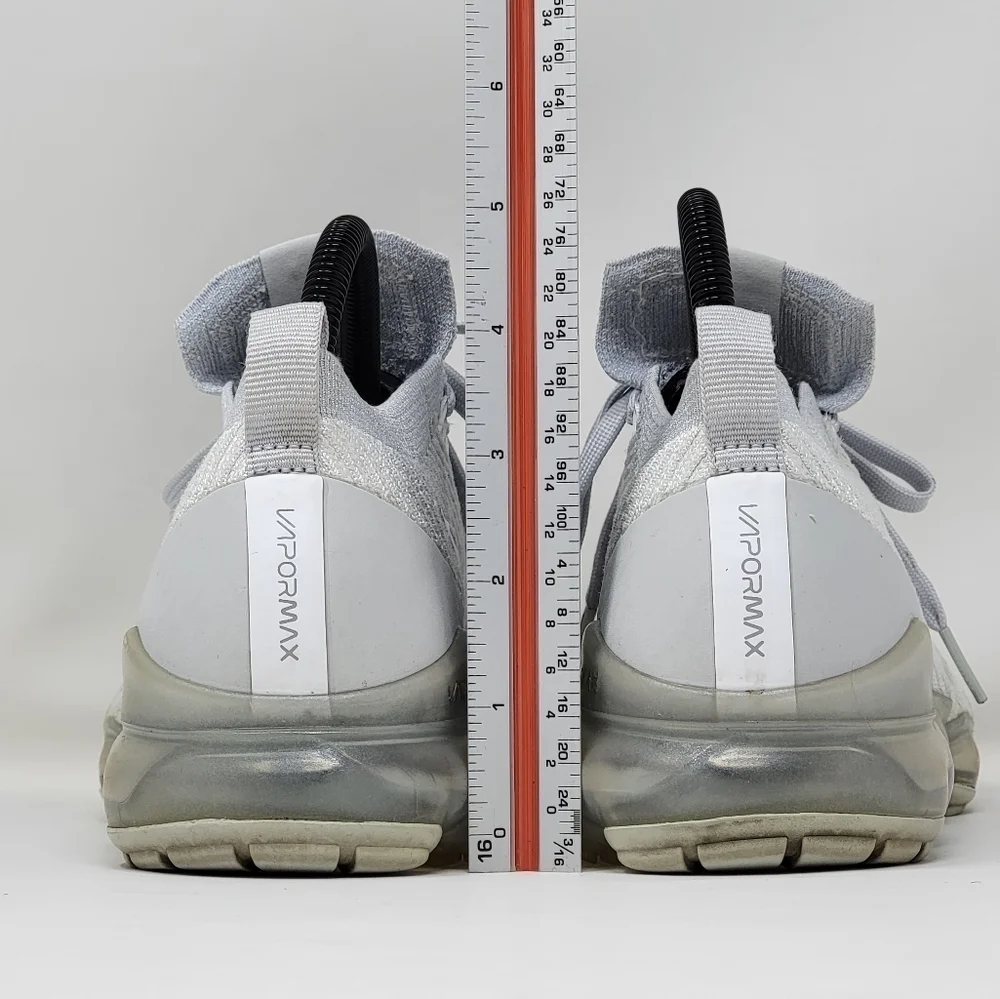 Nike Air Vapormax Flyknit 3  Pure Platinum Shoes Sneakers AJ6910-100 Sz 9 Womens